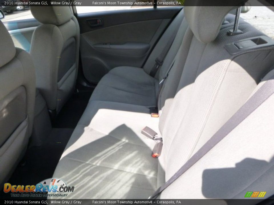 2010 Hyundai Sonata GLS Willow Gray / Gray Photo #16