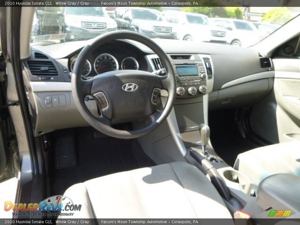 2010 Hyundai Sonata GLS Willow Gray / Gray Photo #17