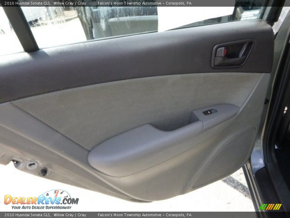 2010 Hyundai Sonata GLS Willow Gray / Gray Photo #18