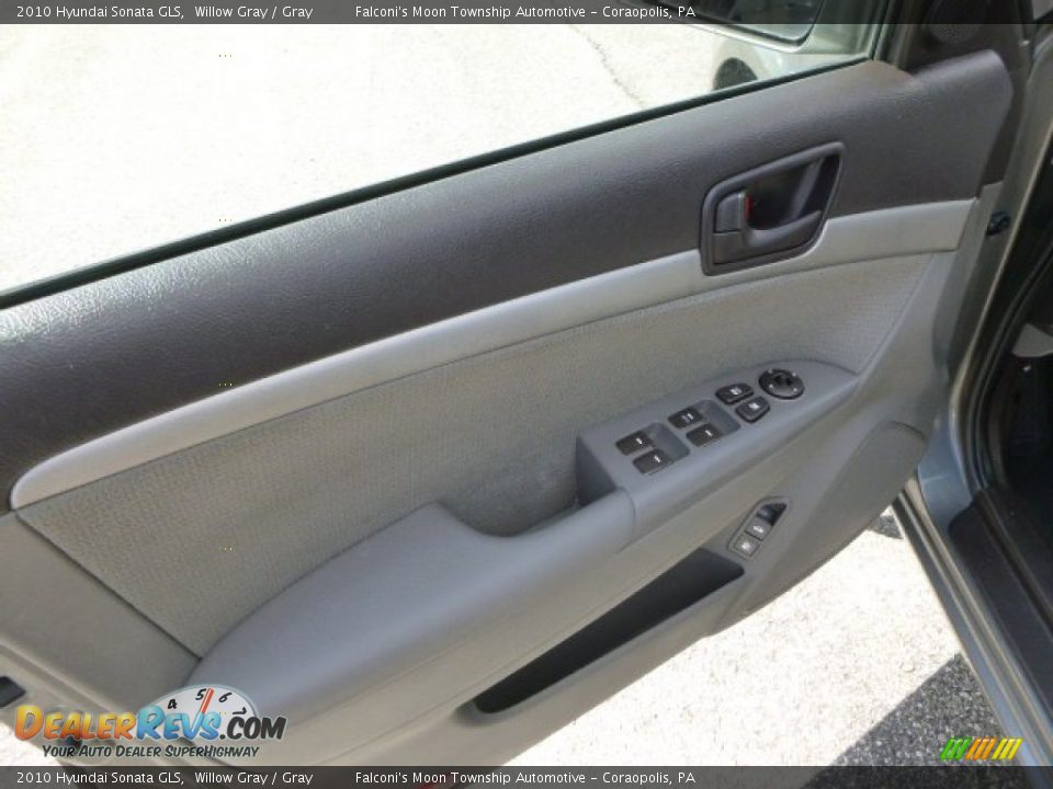 2010 Hyundai Sonata GLS Willow Gray / Gray Photo #19
