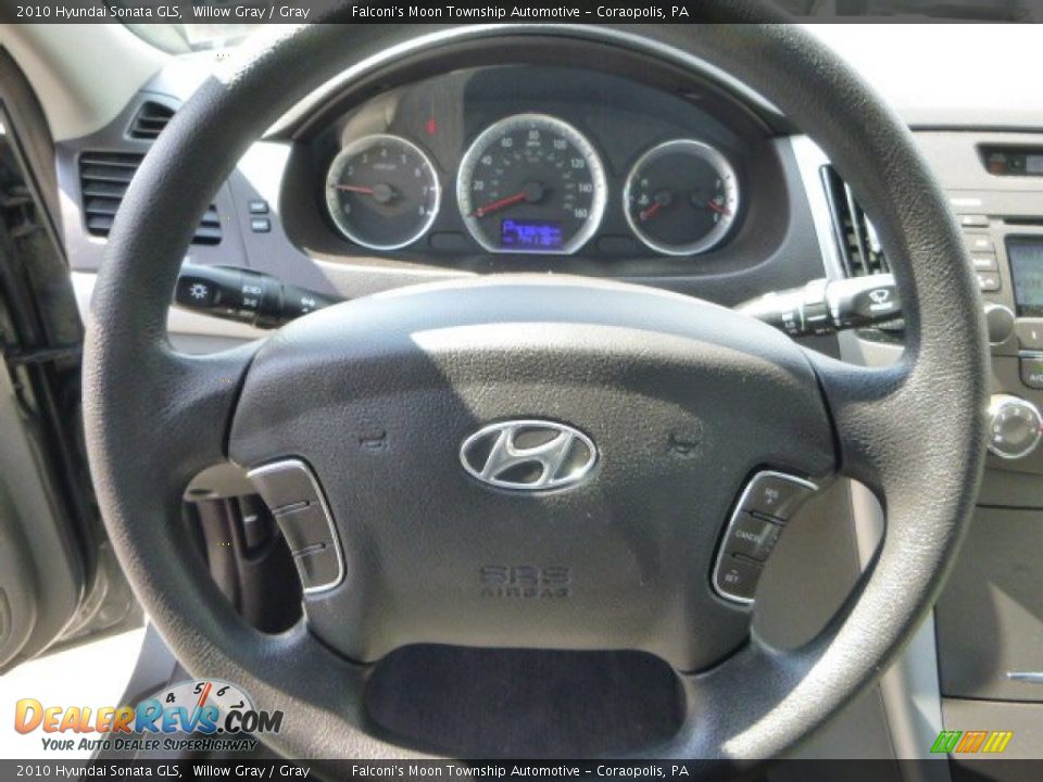 2010 Hyundai Sonata GLS Willow Gray / Gray Photo #22
