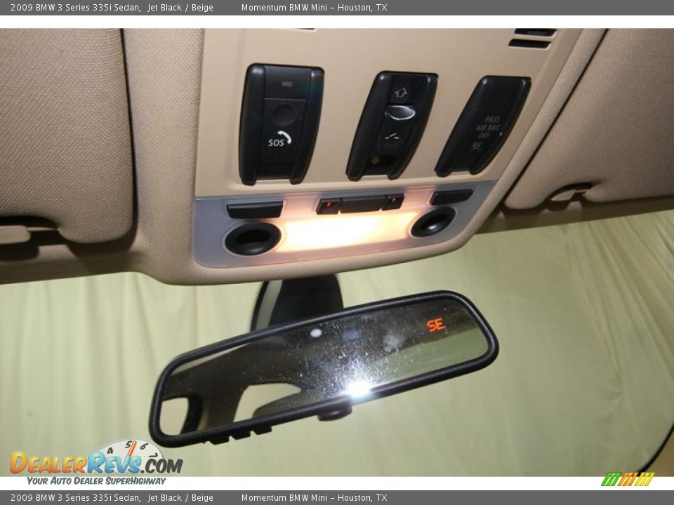 2009 BMW 3 Series 335i Sedan Jet Black / Beige Photo #18