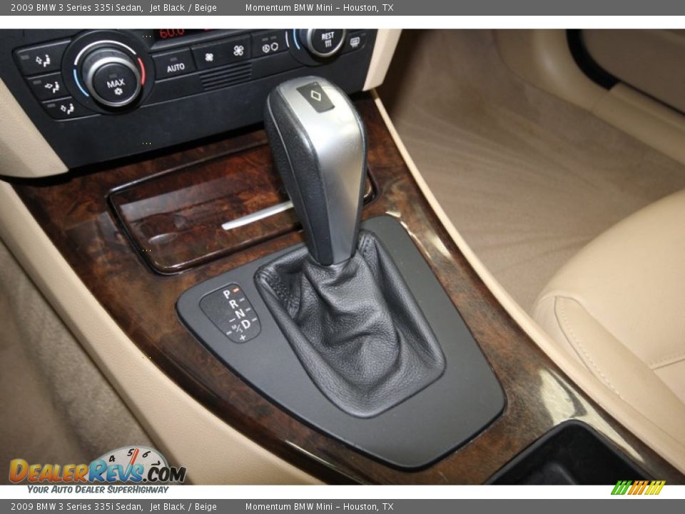 2009 BMW 3 Series 335i Sedan Jet Black / Beige Photo #20