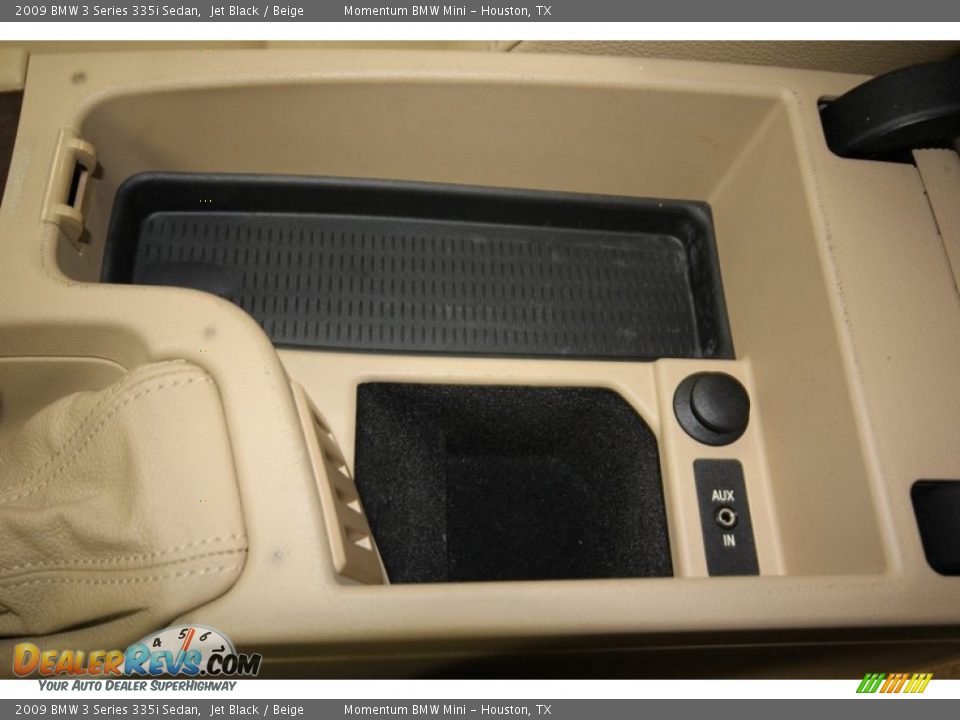 2009 BMW 3 Series 335i Sedan Jet Black / Beige Photo #21