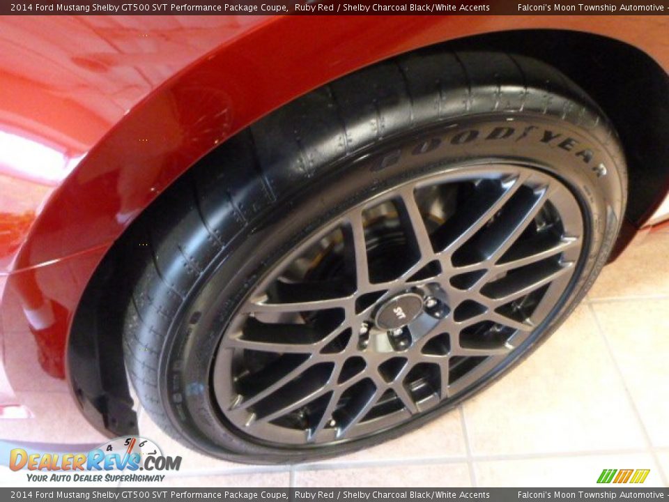 2014 Ford Mustang Shelby GT500 SVT Performance Package Coupe Ruby Red / Shelby Charcoal Black/White Accents Photo #9