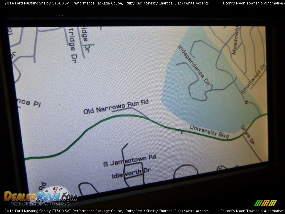 Navigation of 2014 Ford Mustang Shelby GT500 SVT Performance Package Coupe Photo #19