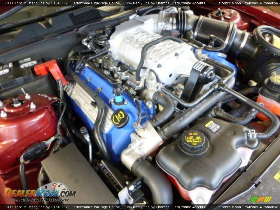 2014 Ford Mustang Shelby GT500 SVT Performance Package Coupe 5.8 Liter SVT Supercharged DOHC 32-Valve Ti-VCT V8 Engine Photo #20