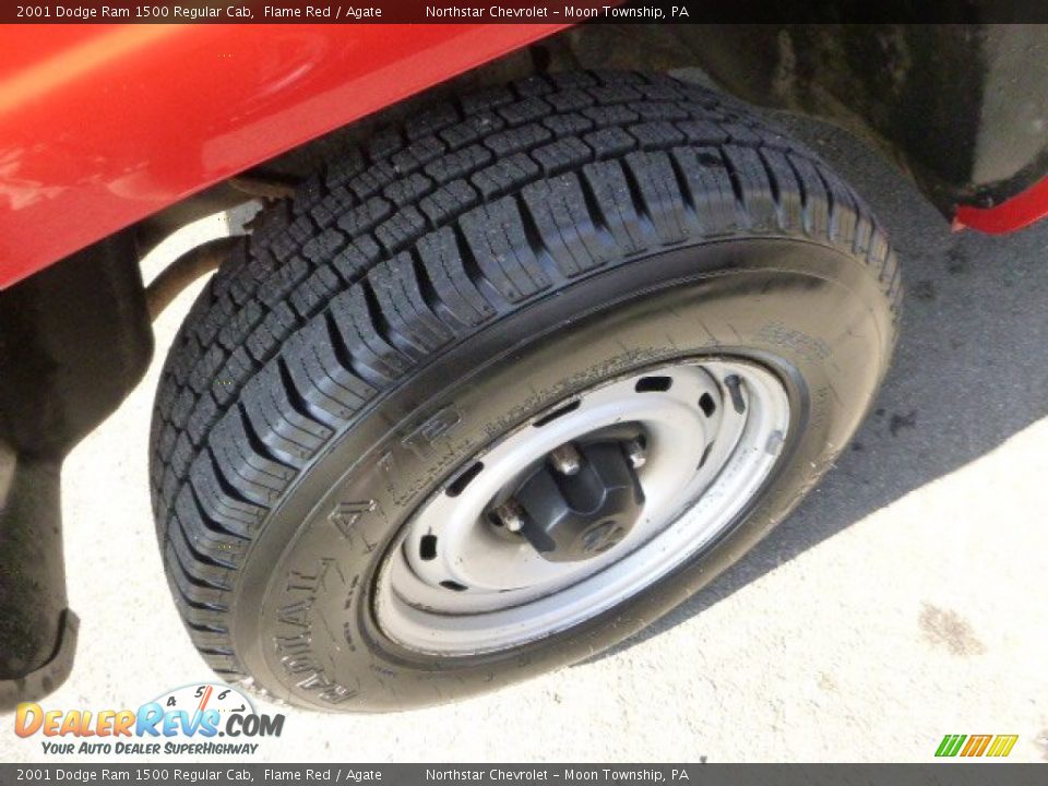 2001 Dodge Ram 1500 Regular Cab Flame Red / Agate Photo #6