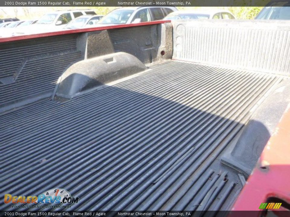 2001 Dodge Ram 1500 Regular Cab Flame Red / Agate Photo #7