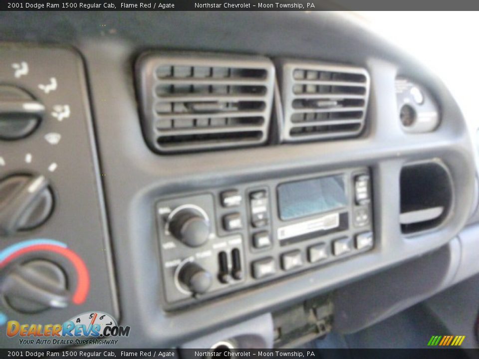 2001 Dodge Ram 1500 Regular Cab Flame Red / Agate Photo #13