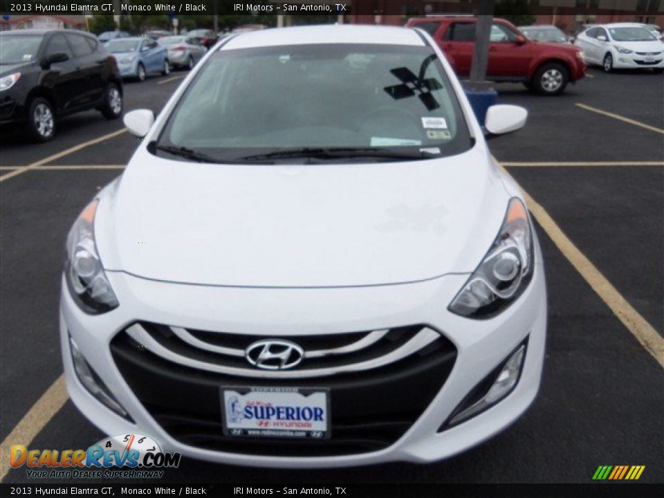 2013 Hyundai Elantra GT Monaco White / Black Photo #1
