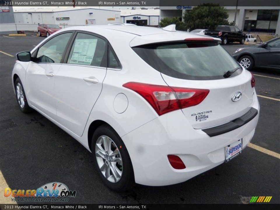 2013 Hyundai Elantra GT Monaco White / Black Photo #5