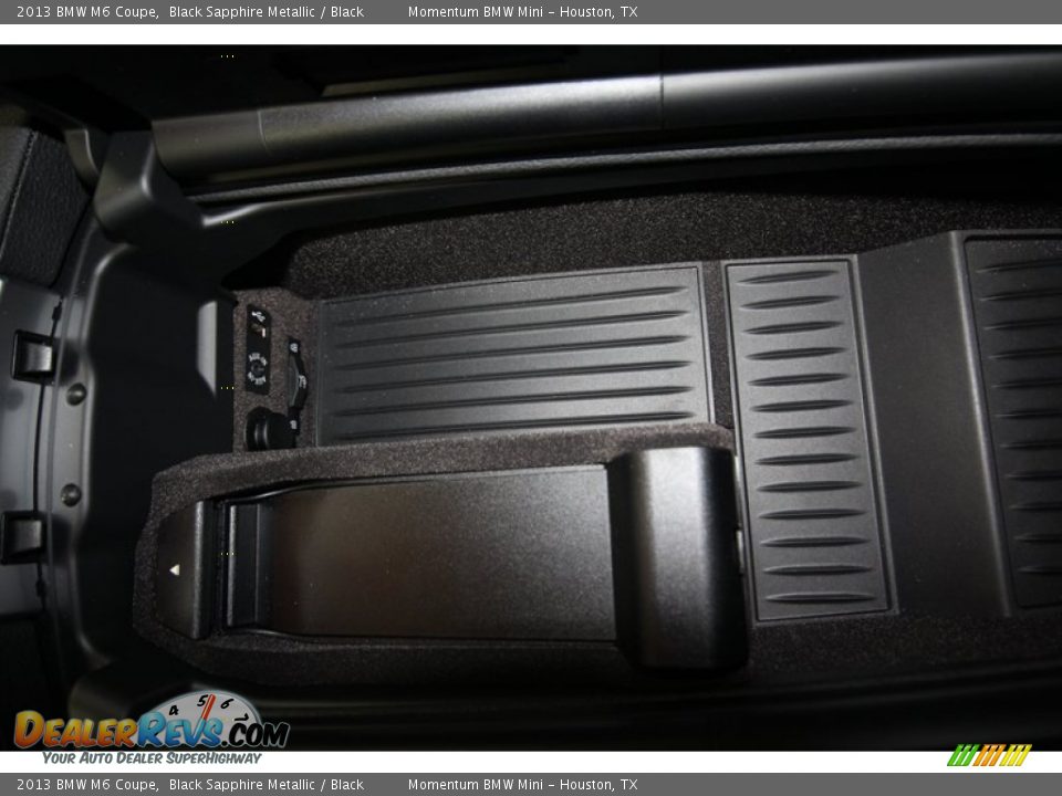 2013 BMW M6 Coupe Black Sapphire Metallic / Black Photo #24