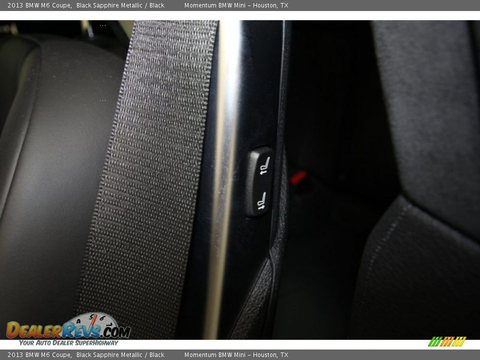 2013 BMW M6 Coupe Black Sapphire Metallic / Black Photo #29