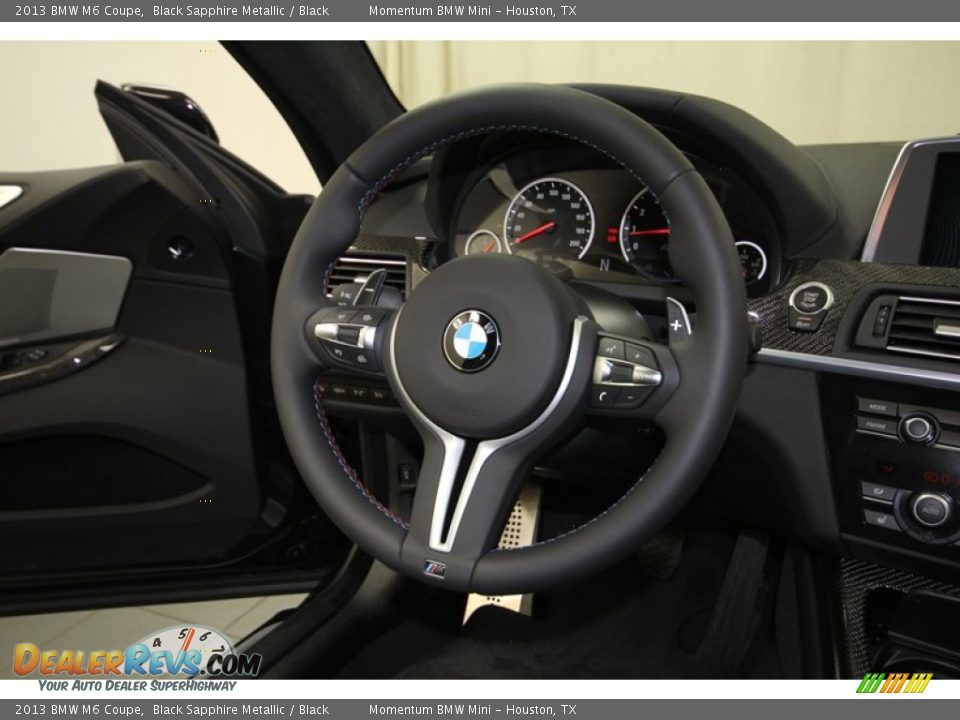 2013 BMW M6 Coupe Steering Wheel Photo #30