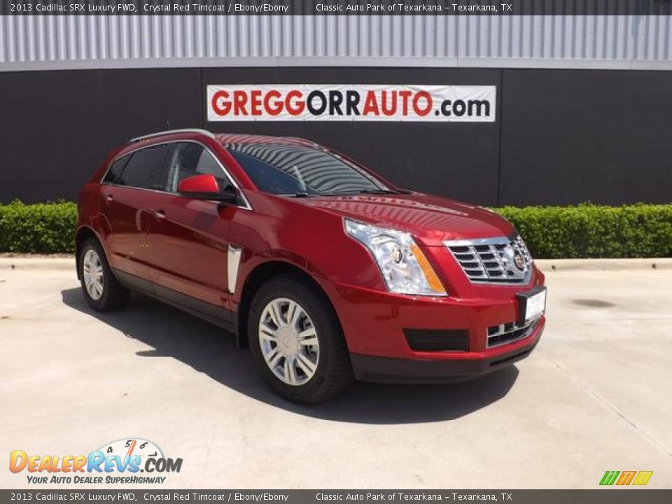 2013 Cadillac SRX Luxury FWD Crystal Red Tintcoat / Ebony/Ebony Photo #1