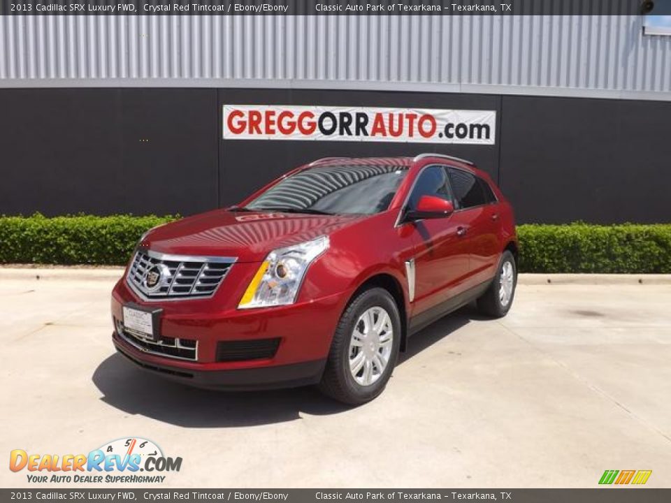 2013 Cadillac SRX Luxury FWD Crystal Red Tintcoat / Ebony/Ebony Photo #2
