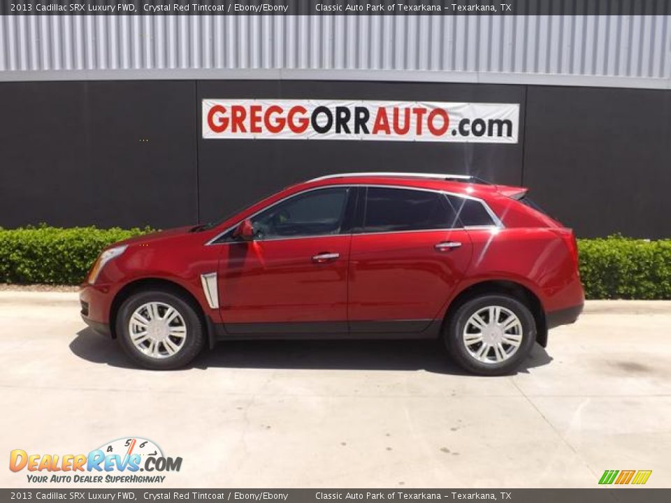 2013 Cadillac SRX Luxury FWD Crystal Red Tintcoat / Ebony/Ebony Photo #3