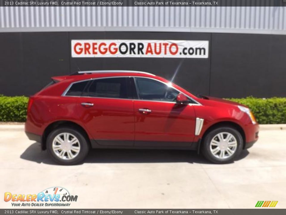 2013 Cadillac SRX Luxury FWD Crystal Red Tintcoat / Ebony/Ebony Photo #4