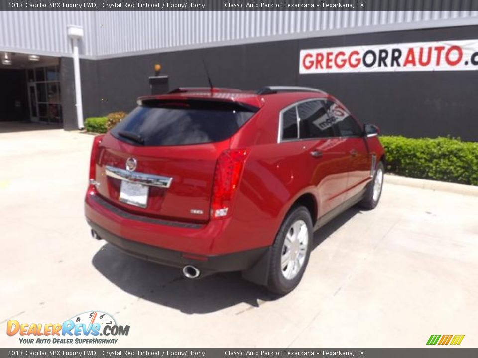 2013 Cadillac SRX Luxury FWD Crystal Red Tintcoat / Ebony/Ebony Photo #7