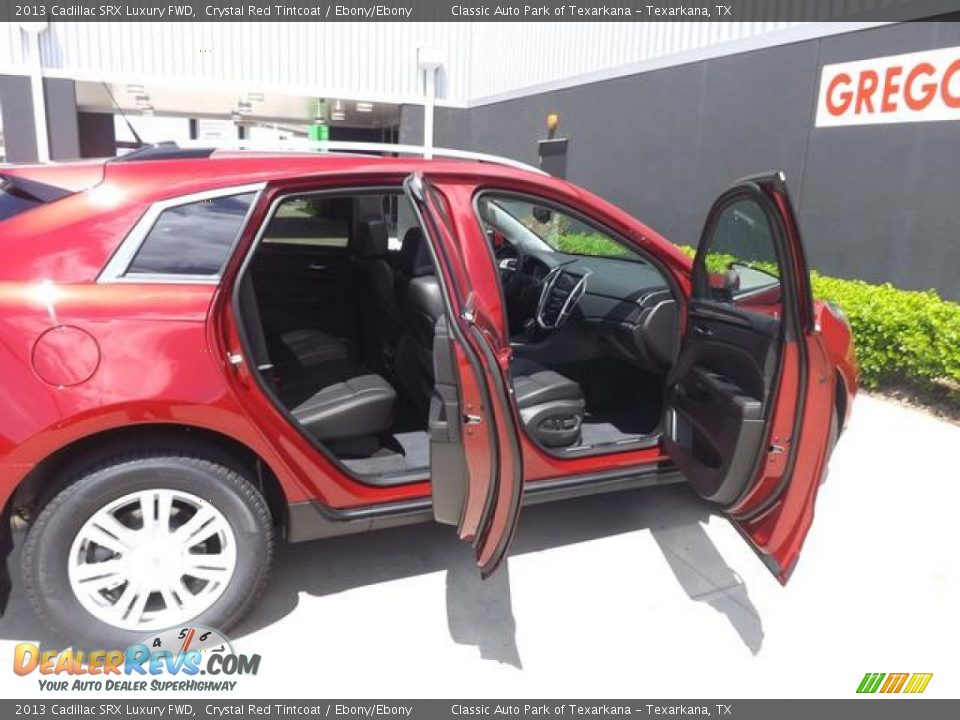 2013 Cadillac SRX Luxury FWD Crystal Red Tintcoat / Ebony/Ebony Photo #8