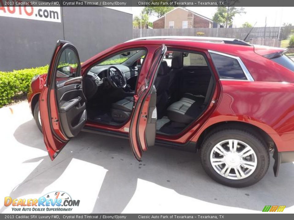 2013 Cadillac SRX Luxury FWD Crystal Red Tintcoat / Ebony/Ebony Photo #9