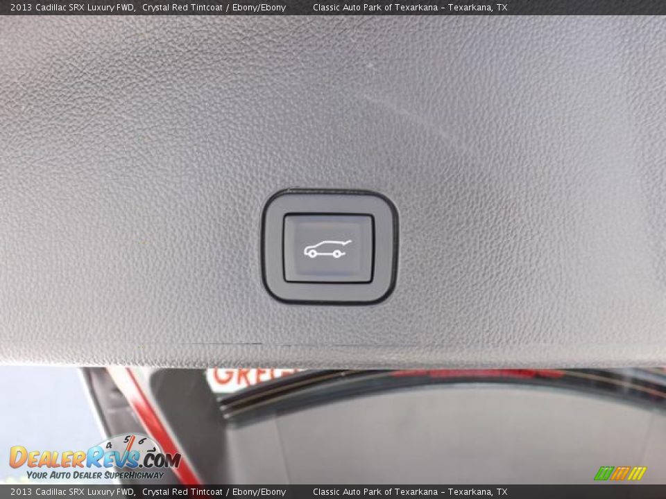 2013 Cadillac SRX Luxury FWD Crystal Red Tintcoat / Ebony/Ebony Photo #11
