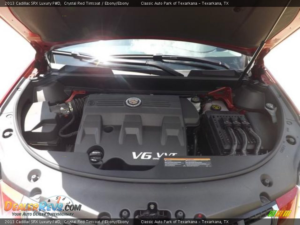 2013 Cadillac SRX Luxury FWD Crystal Red Tintcoat / Ebony/Ebony Photo #12