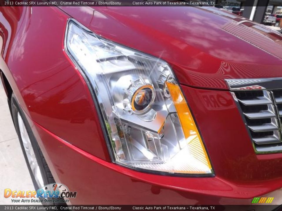 2013 Cadillac SRX Luxury FWD Crystal Red Tintcoat / Ebony/Ebony Photo #13