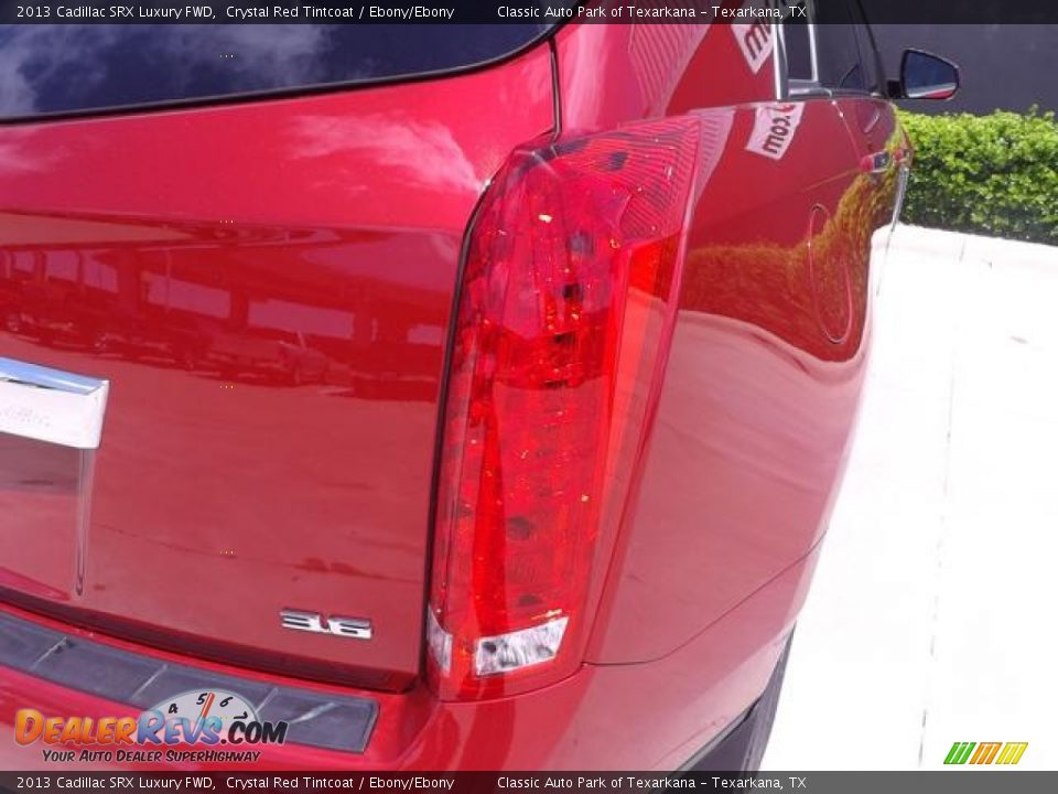 2013 Cadillac SRX Luxury FWD Crystal Red Tintcoat / Ebony/Ebony Photo #14