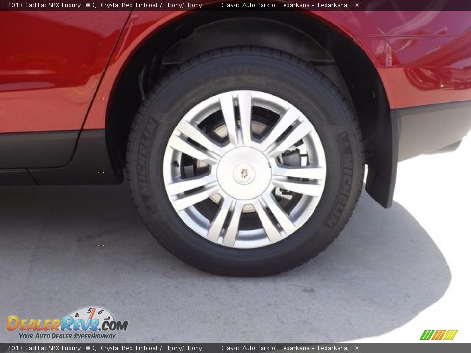 2013 Cadillac SRX Luxury FWD Crystal Red Tintcoat / Ebony/Ebony Photo #15