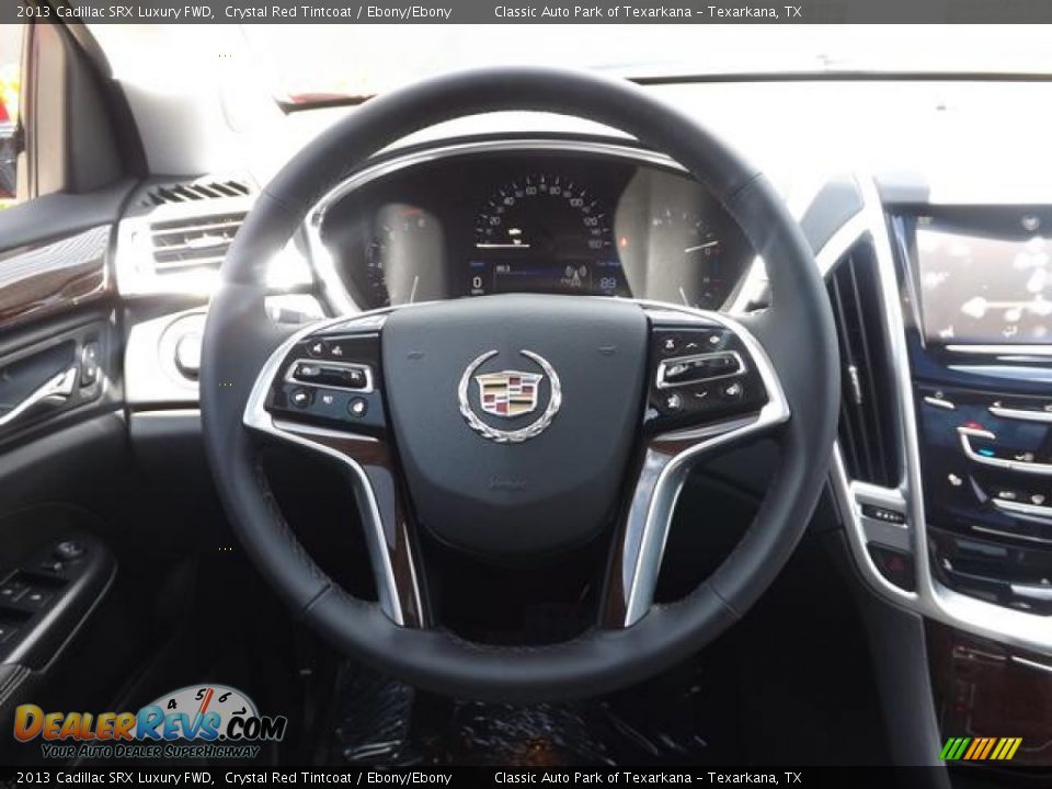 2013 Cadillac SRX Luxury FWD Crystal Red Tintcoat / Ebony/Ebony Photo #17