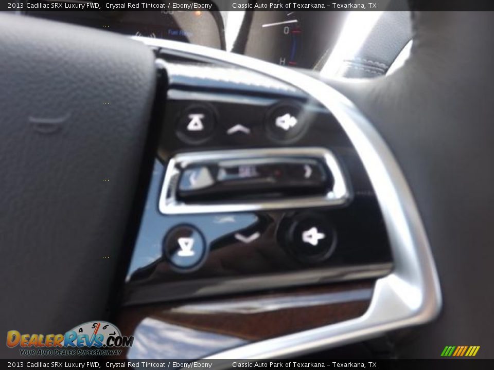 2013 Cadillac SRX Luxury FWD Crystal Red Tintcoat / Ebony/Ebony Photo #18