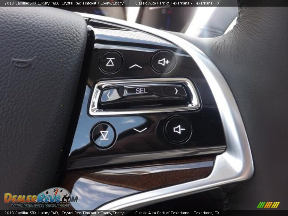 2013 Cadillac SRX Luxury FWD Crystal Red Tintcoat / Ebony/Ebony Photo #19