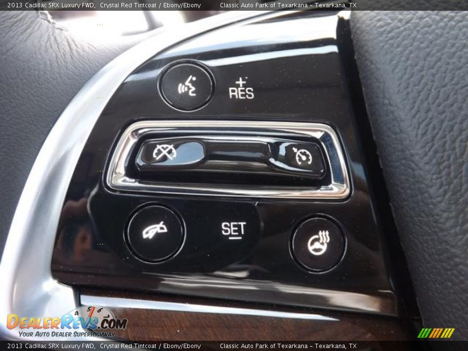 2013 Cadillac SRX Luxury FWD Crystal Red Tintcoat / Ebony/Ebony Photo #20