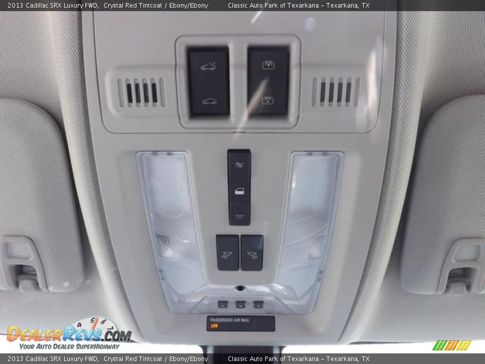2013 Cadillac SRX Luxury FWD Crystal Red Tintcoat / Ebony/Ebony Photo #24