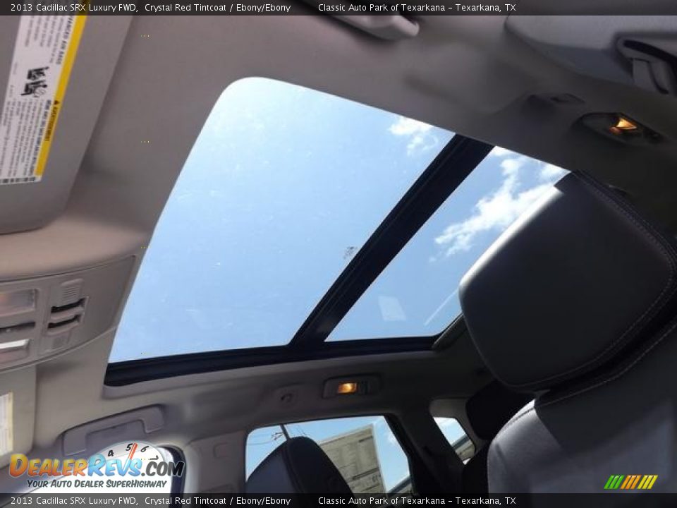 2013 Cadillac SRX Luxury FWD Crystal Red Tintcoat / Ebony/Ebony Photo #25