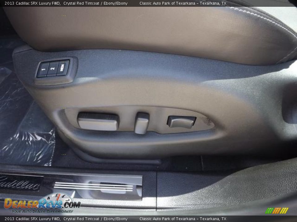 2013 Cadillac SRX Luxury FWD Crystal Red Tintcoat / Ebony/Ebony Photo #27