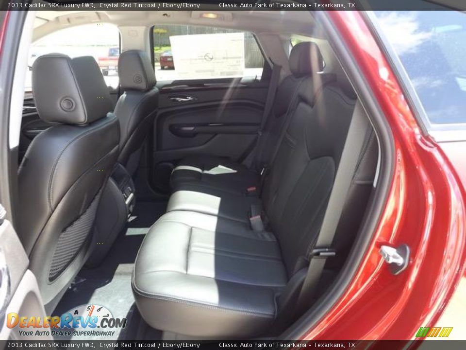 2013 Cadillac SRX Luxury FWD Crystal Red Tintcoat / Ebony/Ebony Photo #28