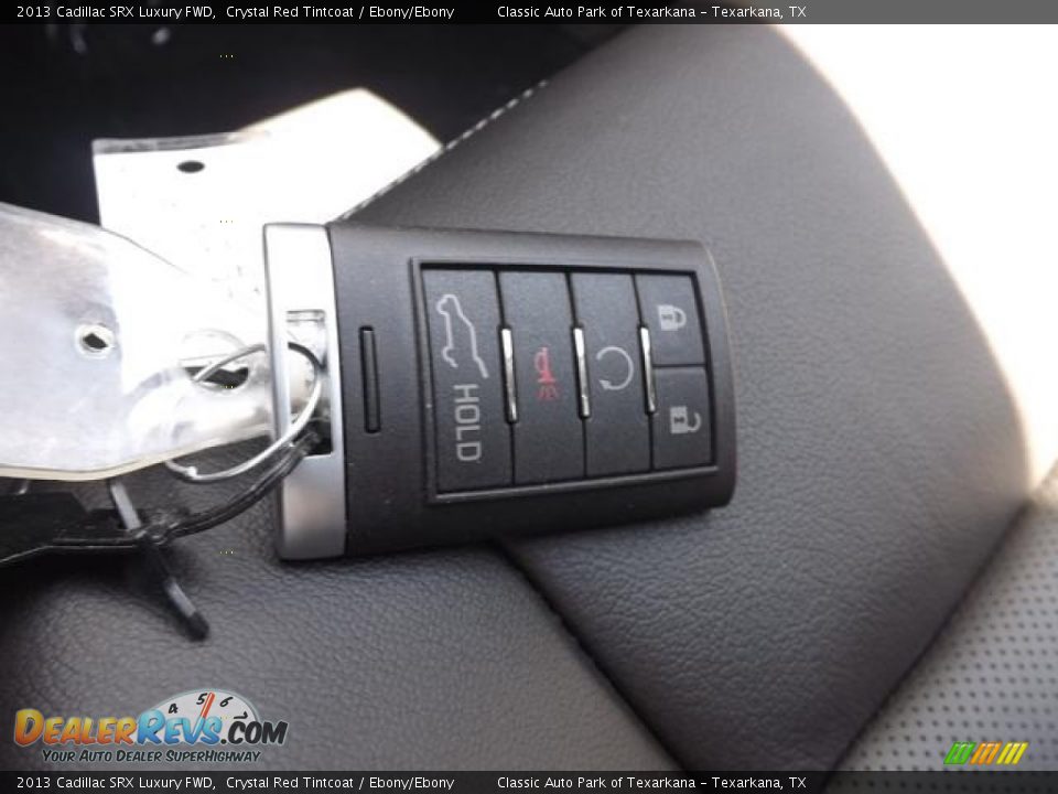 2013 Cadillac SRX Luxury FWD Crystal Red Tintcoat / Ebony/Ebony Photo #34