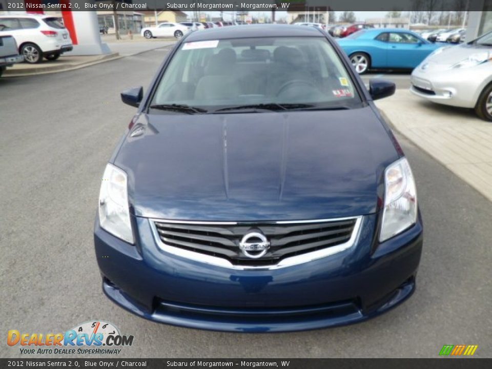 2012 Nissan Sentra 2.0 Blue Onyx / Charcoal Photo #2