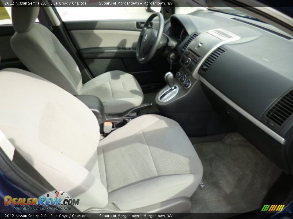 2012 Nissan Sentra 2.0 Blue Onyx / Charcoal Photo #4