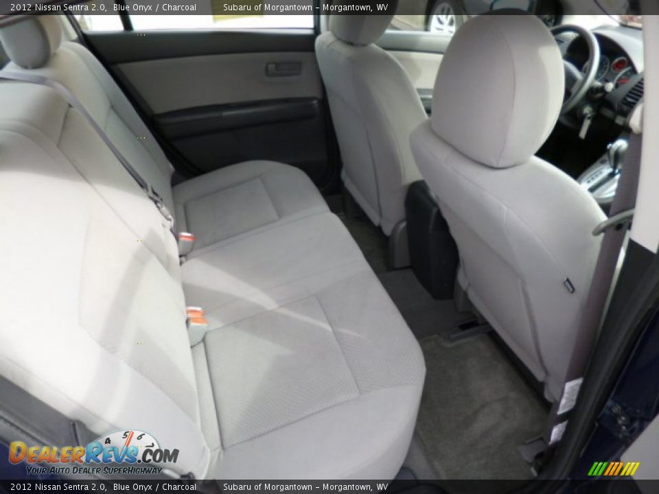 2012 Nissan Sentra 2.0 Blue Onyx / Charcoal Photo #5