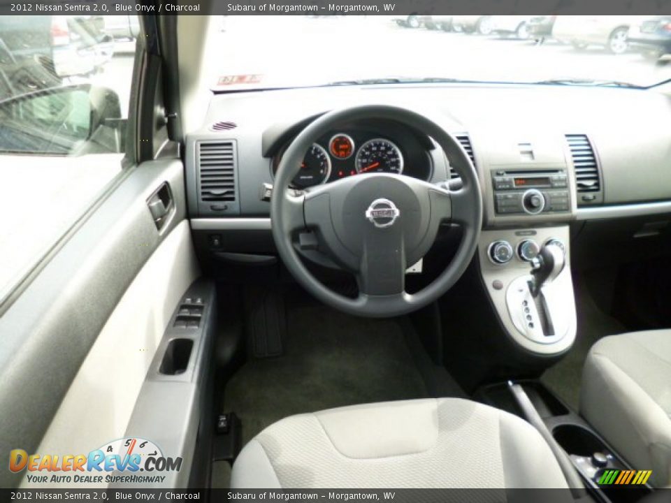 2012 Nissan Sentra 2.0 Blue Onyx / Charcoal Photo #6