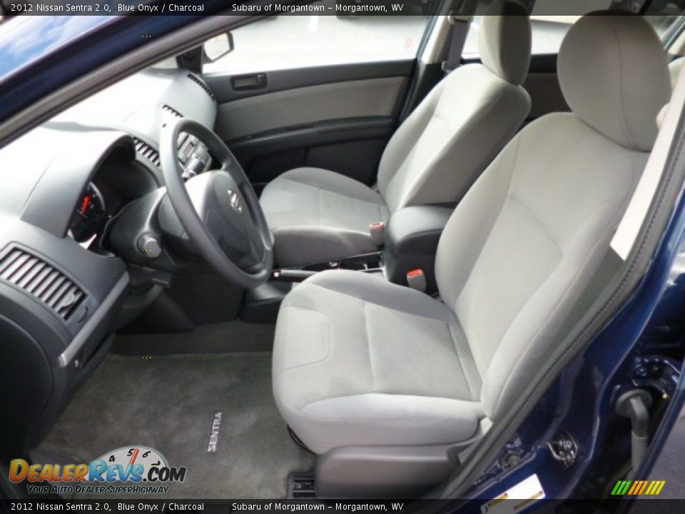 2012 Nissan Sentra 2.0 Blue Onyx / Charcoal Photo #7