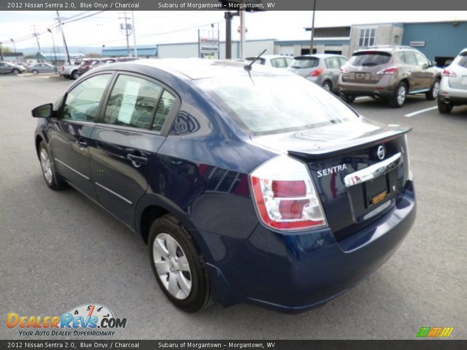 2012 Nissan Sentra 2.0 Blue Onyx / Charcoal Photo #9