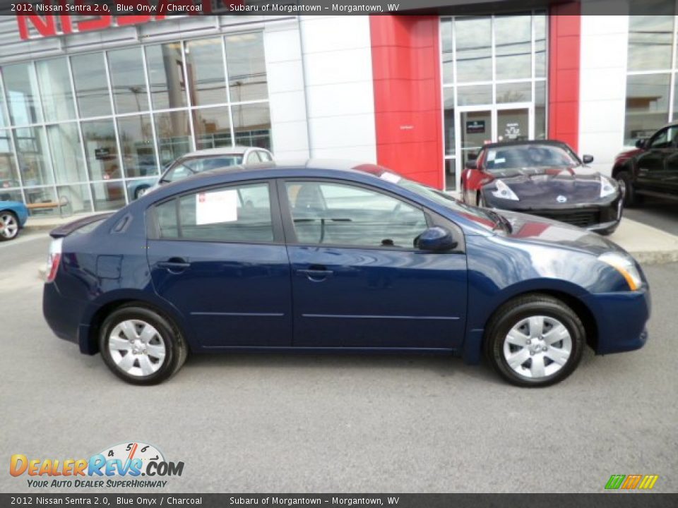 2012 Nissan Sentra 2.0 Blue Onyx / Charcoal Photo #12