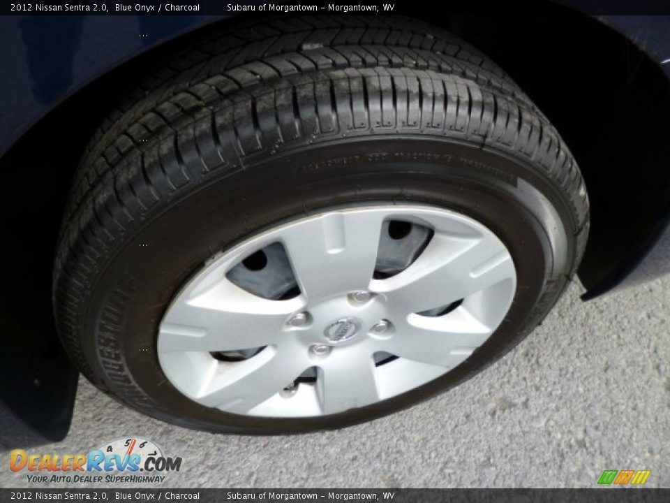 2012 Nissan Sentra 2.0 Blue Onyx / Charcoal Photo #13