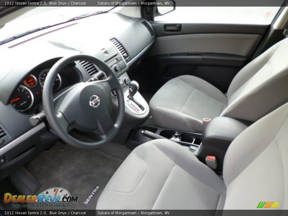 2012 Nissan Sentra 2.0 Blue Onyx / Charcoal Photo #16