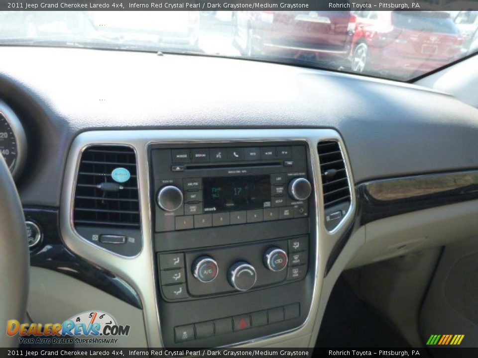 2011 Jeep Grand Cherokee Laredo 4x4 Inferno Red Crystal Pearl / Dark Graystone/Medium Graystone Photo #19